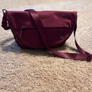 Lululemon Burgundy Bag